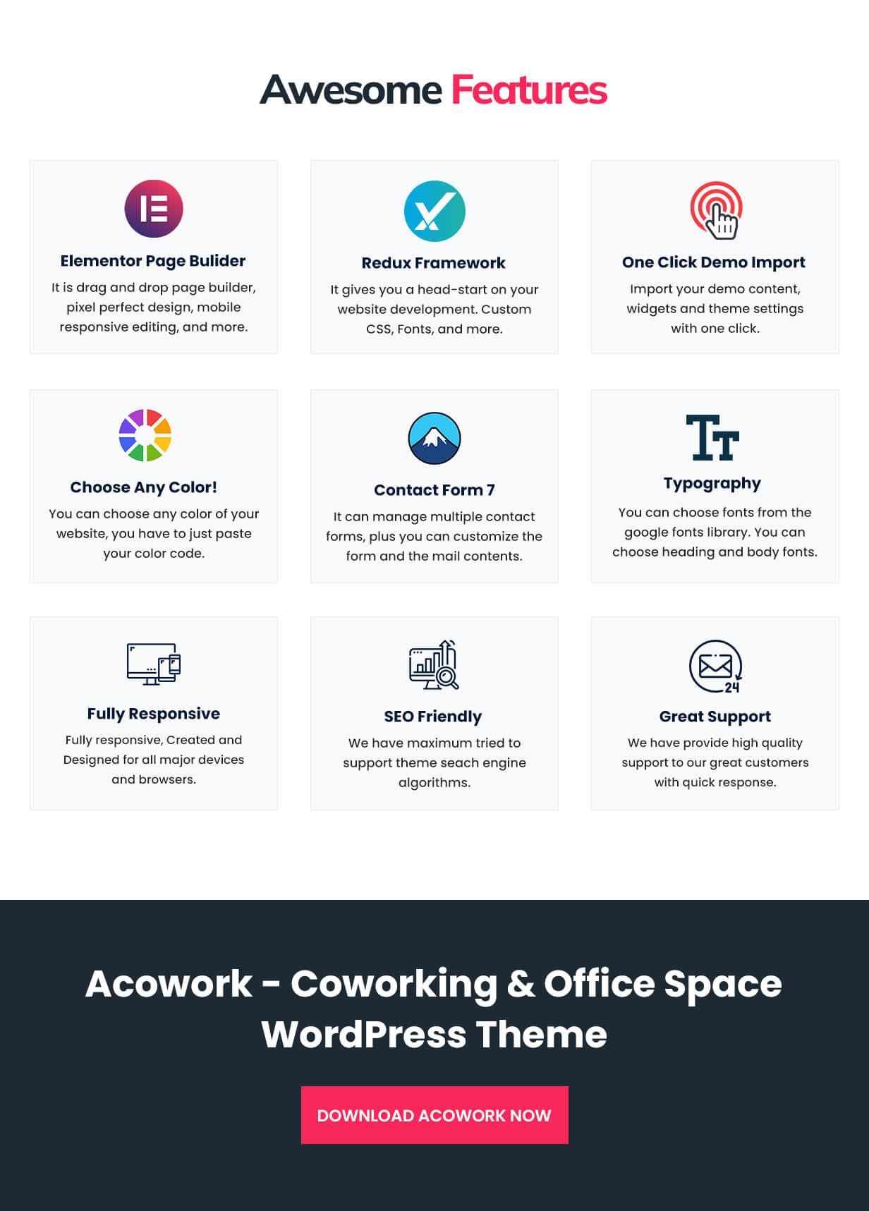 Coworking and Office Space WordPress Theme